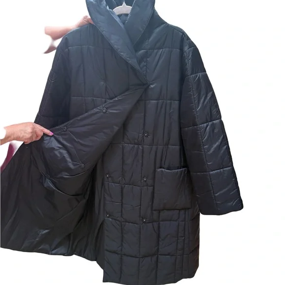 Eileen Fisher Down Jacket - Picture 3 of 4